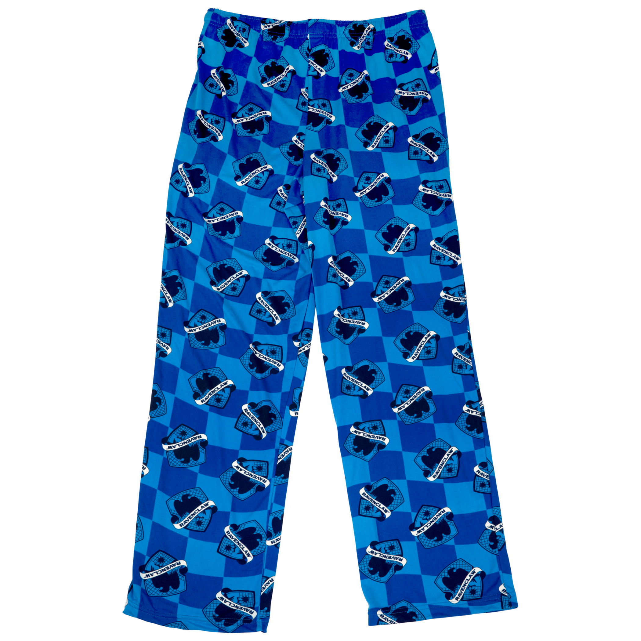 Harry Potter Ravenclaw House Crest Checkered Sleep Pants